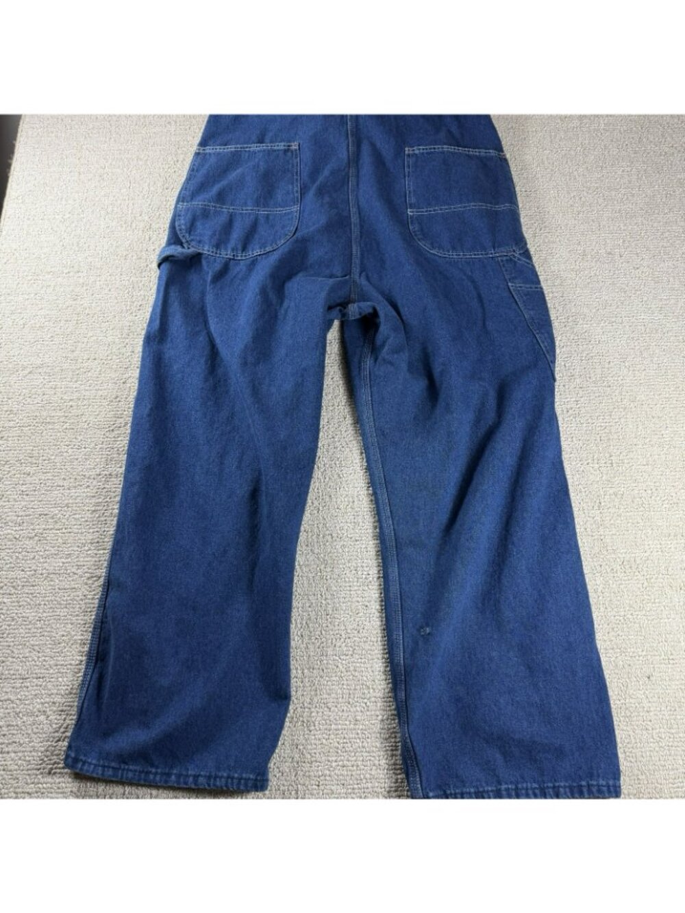 Vintage Big Mac Denim Overalls Blues Men’s 40 x 29 - Picture 6 of 6
